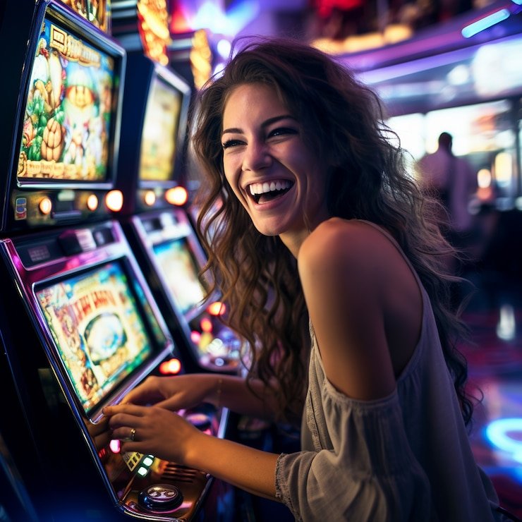 Diagram menunjukkan cara kerja RNG dan pembayaran dalam permainan slot Treasures of Aztec